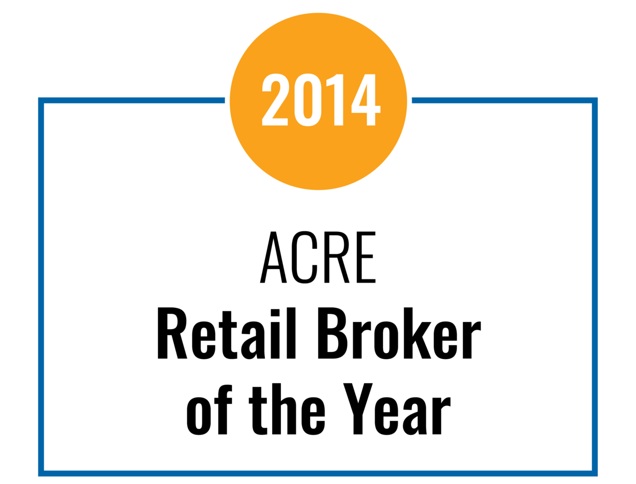 2014 Acre Retail Broker of the Year