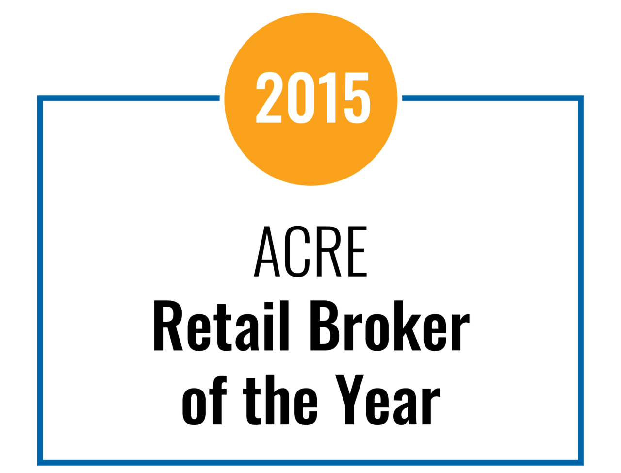 2015 Acre Retail Broker of the Year