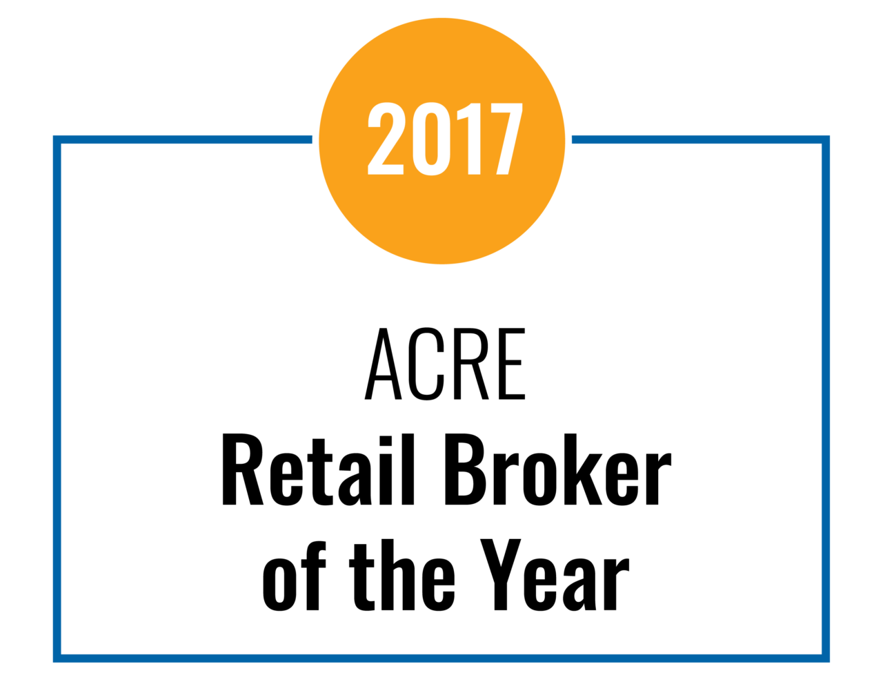 2017 Acre Retail Broker of the Year