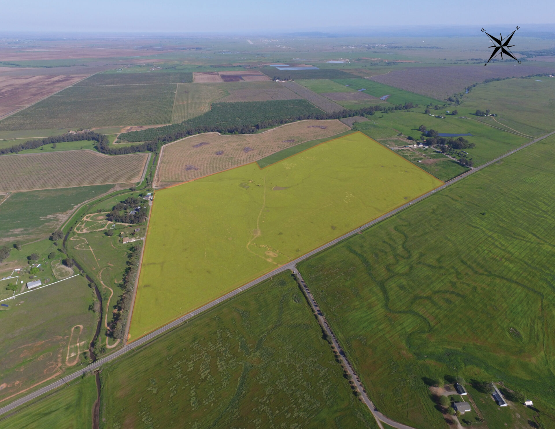 2434 Spenceville Aerial of Land