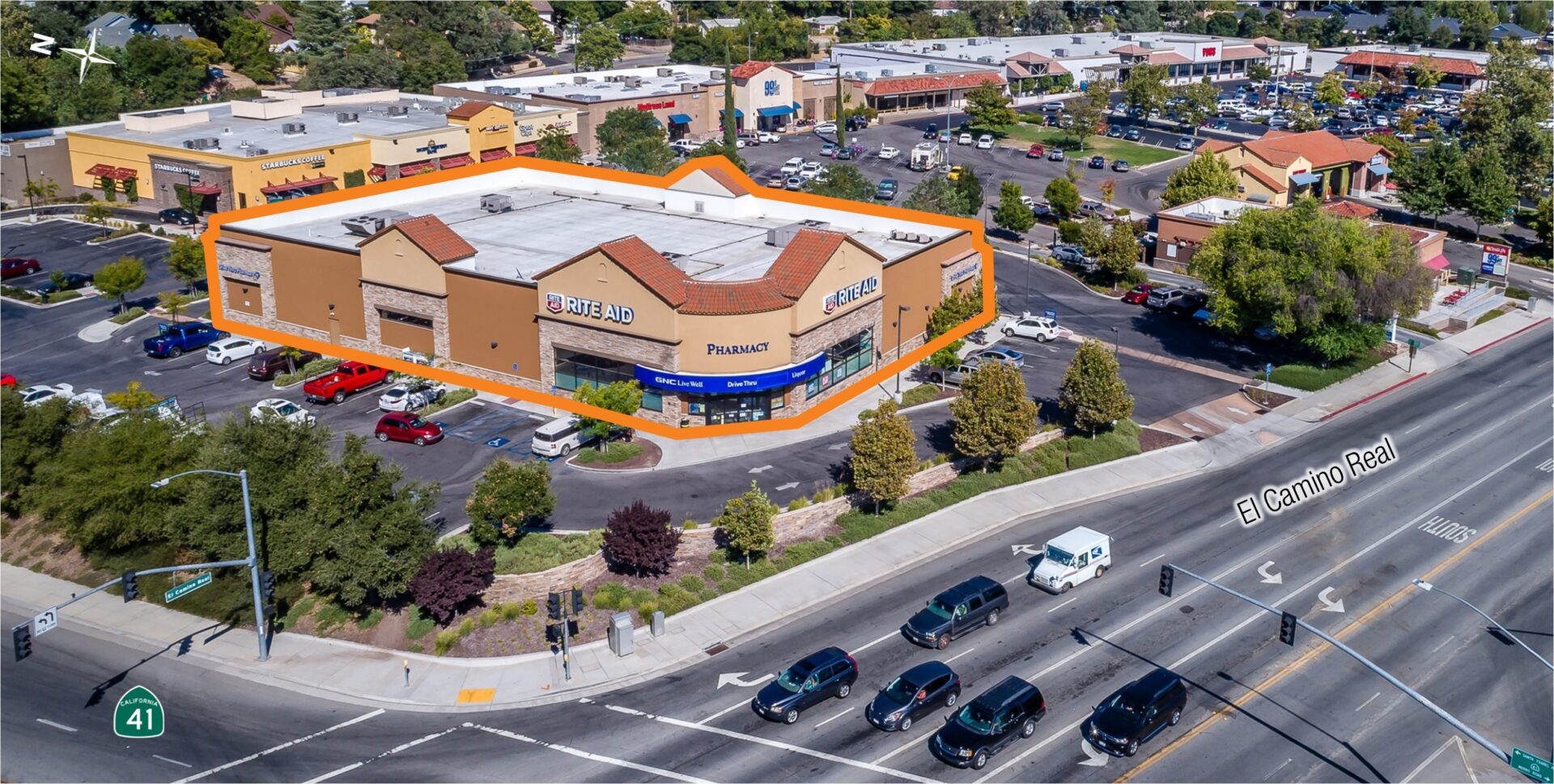 Located within the El Camino Real Shopping Center