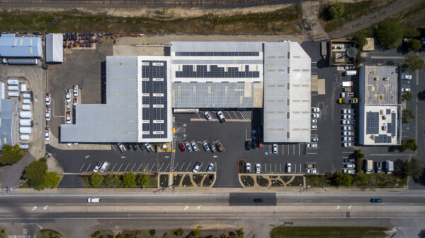 4335 Pacific Street Aerial Top View Down