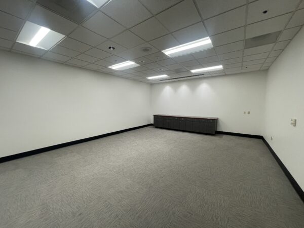 3875 Atherton Road interior office space with grey carpet